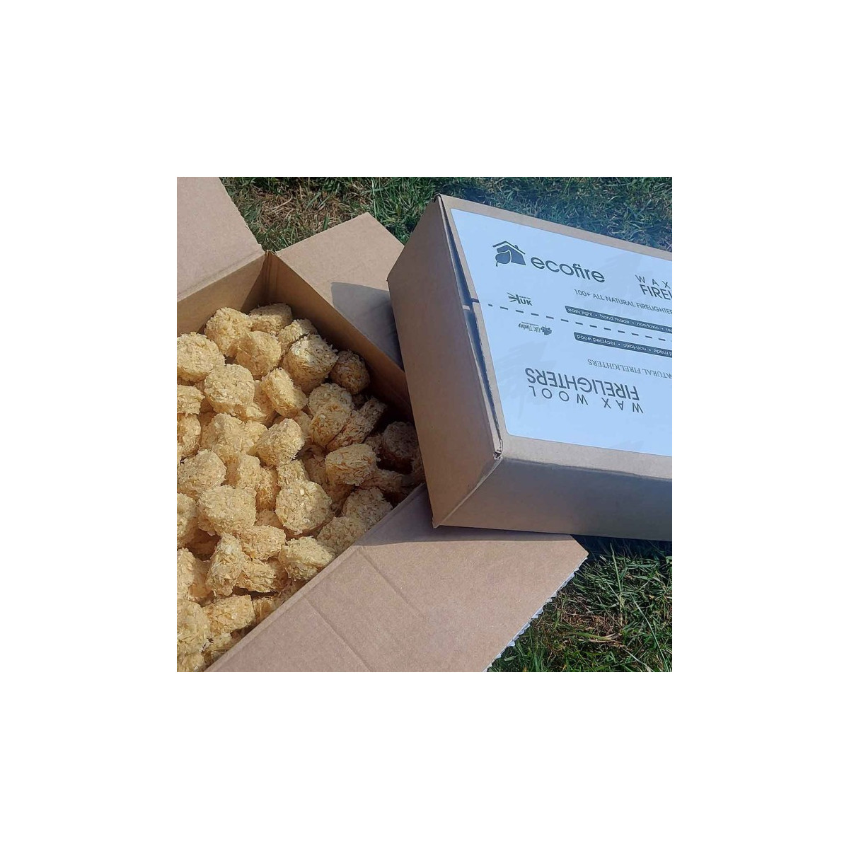 Ecofire HotBrix Briquettes 72 Box Package