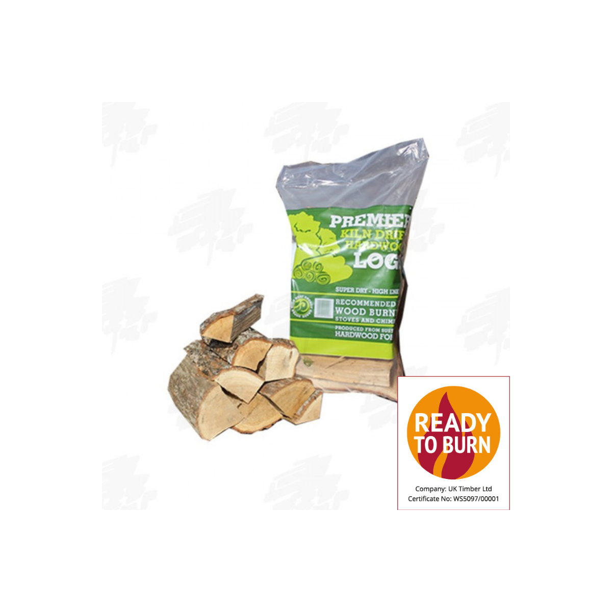 80 Bags of Premier Kiln Dried Hardwood Firewood 80 Bags of Premier Kiln Dried Hardwood Firewood