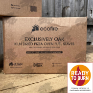 Single Box of Pizza Oven Oak Fuel Staves