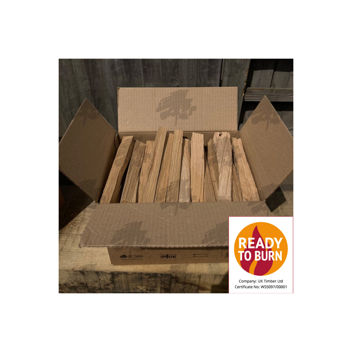 20 Boxes of Pizza Oven Oak Fuel Staves