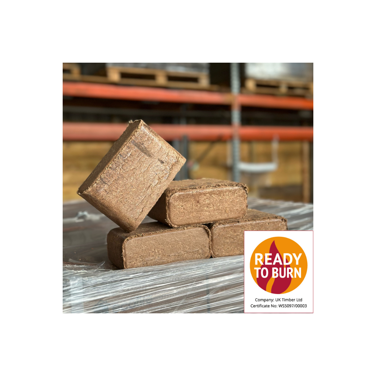 Ecofire HotBrix Briquettes 72 Box Package