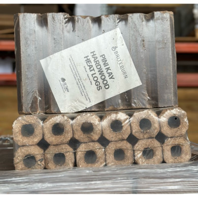 BRITEBURN Pini Kay High Density Hardwood Heatlogs