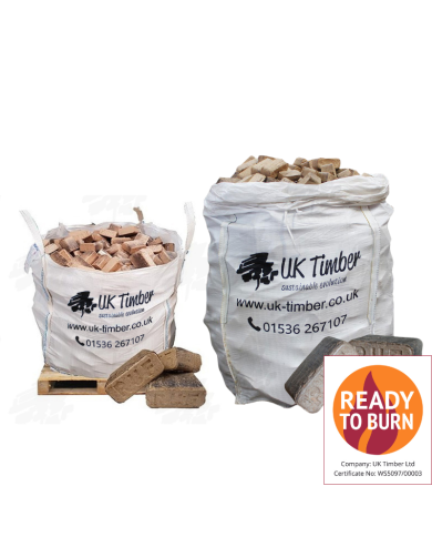 Bulk Bags of Ecofire HotBrix Hardwood Briquettes - FREE DELIVERY Bulk Bags of Ecofire HotBrix Hardwood Briquettes - FREE DELIVERY