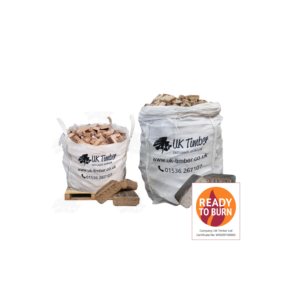 Bulk Bags of Ecofire HotBrix Hardwood Briquettes - FREE DELIVERY Bulk Bags of Ecofire HotBrix Hardwood Briquettes - FREE DELIVERY