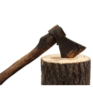 Oak Firewood Chopping Block Oak Firewood Chopping Block