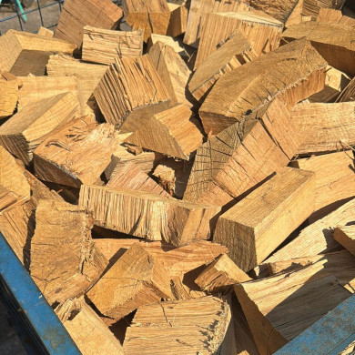 Premium Bark Free Clean Burn Oak Wedges Premium Bark Free Clean Burn Oak Wedges