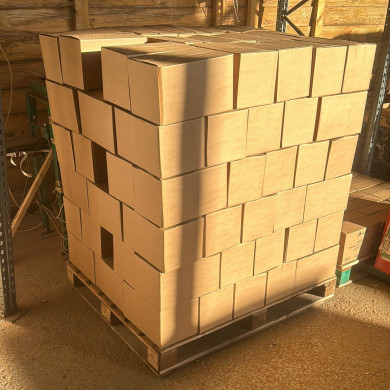 96 Boxes of Ecofire HotBrix Seconds - Full Tonne!