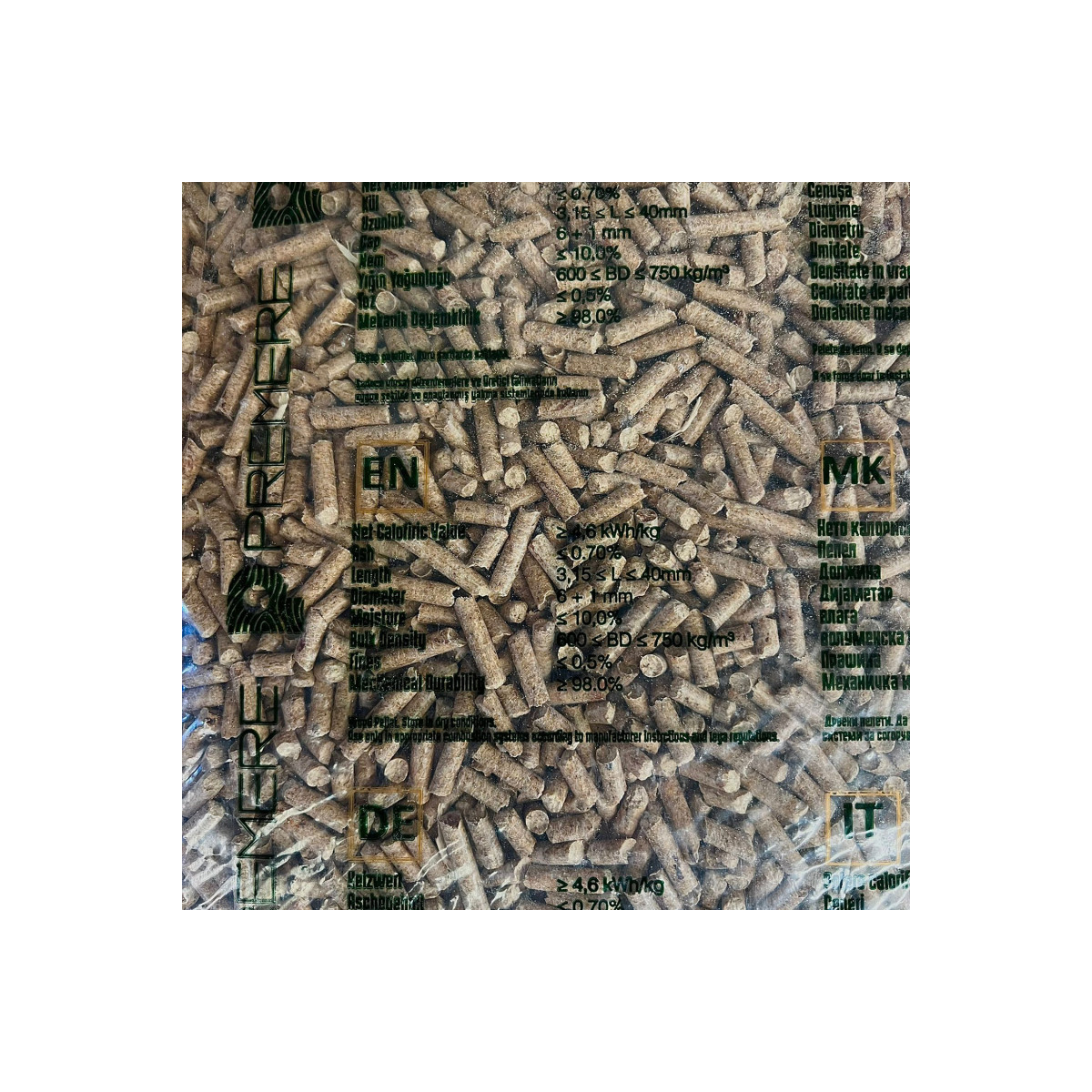 Premere Pine Wood Fuel Pellets