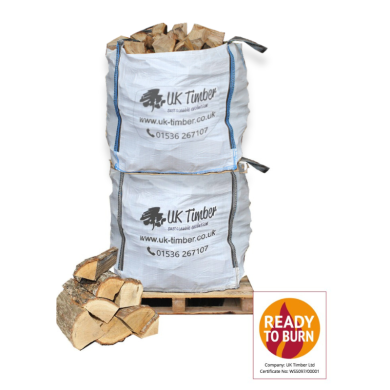 Large Bulk Bag of Kiln Dried Beech Hardwood Firewood Large Bulk Bag of Kiln Dried Beech Hardwood Firewood